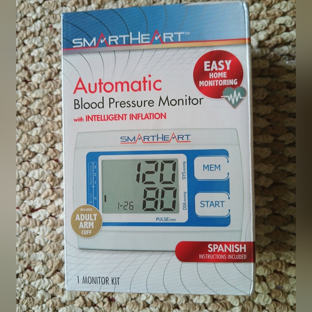 SMART HEART BP MONITOR NWT *FINAL*